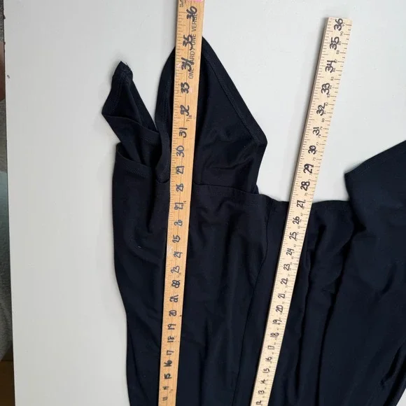 Denver Hayes Handkerchief Hem Skirt Black Whimsigoth Goth Witchy Midi Size M - Picture 3 of 6